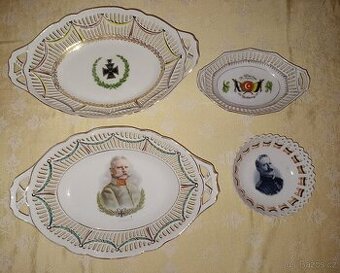 Porcelánové misky - 1.světová válka, 1914 - 1