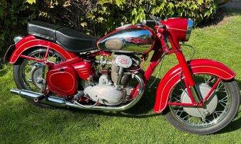 Jawa 500 ohc - 02 rok 1952 s papiermi