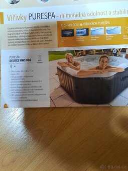 VÍŘIVKA PURESPA DELUXE HWS 800 NEROZBALENÁ NOVÁ