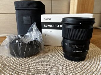 Sigma 50 mm f/1,4 DG ART Canon EF