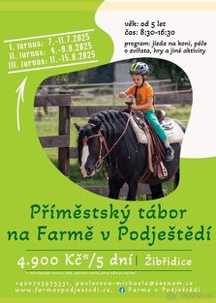 Příměstský tábor na farmě