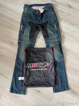 MBW - PIPPA DÁMSKÉ MOTO DŽÍNY