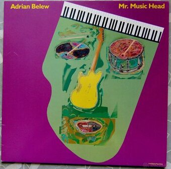 LP deska - Adrian Belew - Mr. Music Head (ex-Frank Zappa, Ki