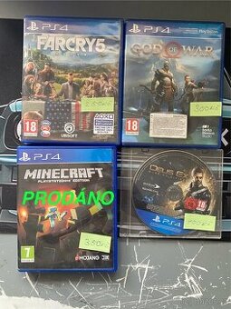 Hry na PS4