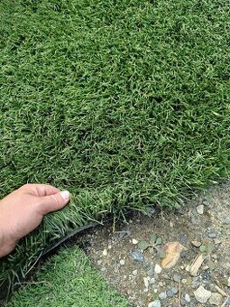 Fotbalový kvalitní použity trávník v krásném stavu 50mm