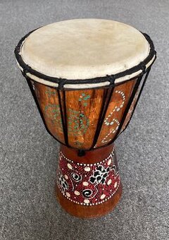 Zdobené Djembe 30 cm