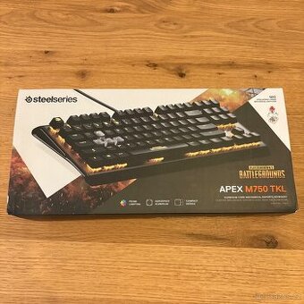 Nová Steelseries Apex M750 TKL PUBG