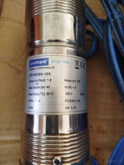 Čerpadlo PUMPA BLUE LINE 3PVM550-100