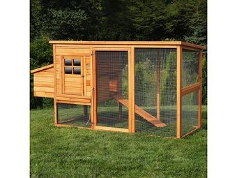 Kurník pro slepice KK04 (až pro 4 slepice), hnědý