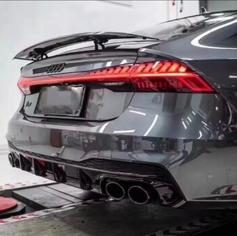 DIFUZOR KONCOVKY SLINE S7 dizajn AUDI A7 C8 4K