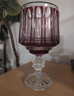 Hutní sklo český křišťál Bohemia glass