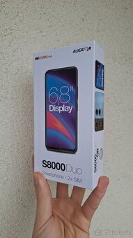 ALIGATOR S8000 Duo (4/128 GB) – obal + ochranné sklo