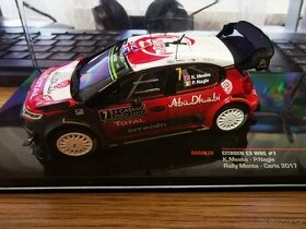 1:43 Citroen C3 WRC, Monte Carlo 2017, Meeke, IXO