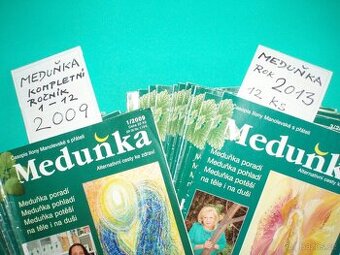 časopisy Meduňka-staré ročníky 2009, 2013