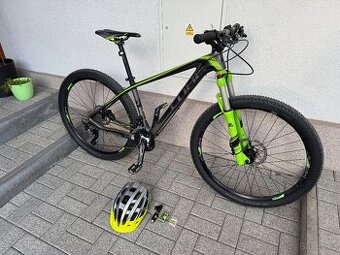 CUBE REACTION 27,5 lehčené 11,85Kg, CARBON, TOP STAV