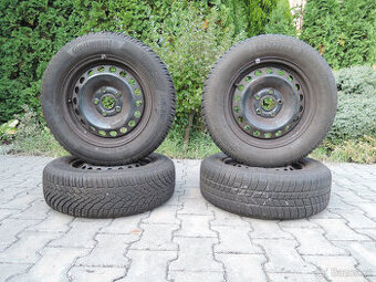 Disky z golfu V se zimními pneu 195/65 R15