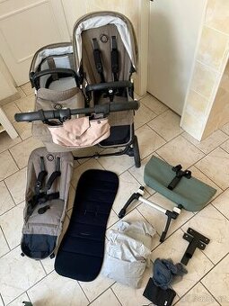 Bugaboo Donkey 5 Grey melange –sourozenecký Kočár