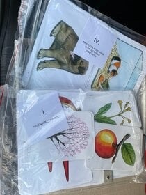 Demonstrační obrázky s magnety