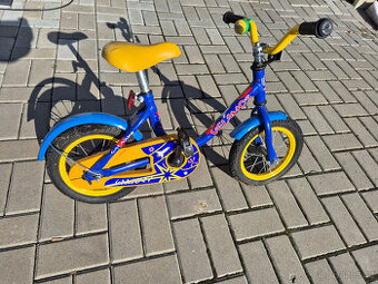 Dětské kolo Velamos GALAXY s přídavnými kolečky