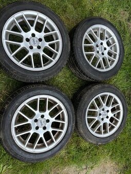 4x alu disky 5x100 R16, letní pneu