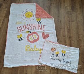 Povlečení + peřinka a polštářek