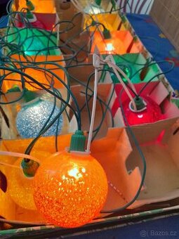 Vánoční retro osvětlení