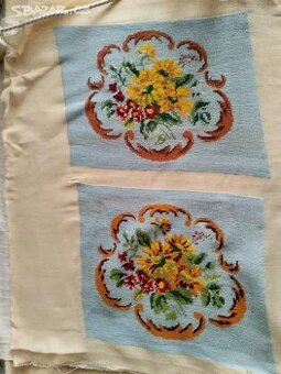 Ručně vyšívaný obrazy na polštář