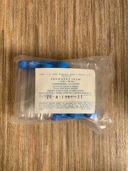 13 neotevřených balení sterilních zkumavek 15 ml – celkem 26