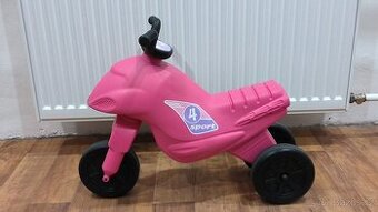 Odrážedlo - dětská motorka růžová