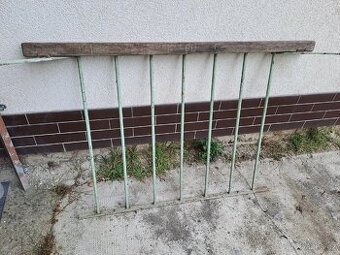Zábradlí dřevo/kov