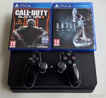 PS4 Slim 1TB (poslední revize 2216B) – Po servisu, tichý cho