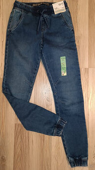 NOVÉ dětské jogger džíny denim co. - vel. 140/146
