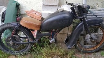 Jawa 50 cafe racer -stavba