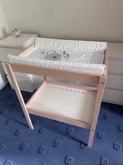 Přebalovací pult IKEA + přebalovací podložka