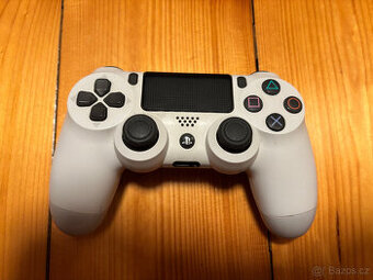Ovladač - Controller - PS4 - Playstation 4 v2 - bílý - white