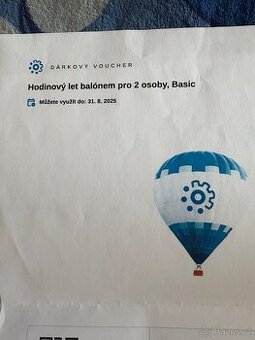 Let balónem - 1