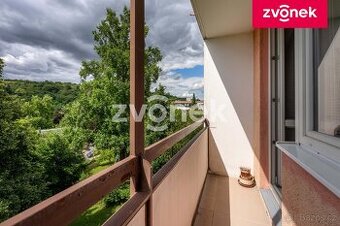 1+kk Zlín - Družstevní, lodžie, krásný výhled