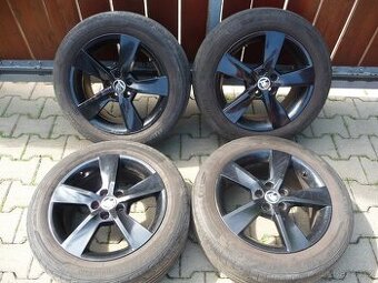 ALU KOLA 5x100 ALORE ORIGINÁL ŠKODA 16,RAPID,FÁBIA,OCTÁVIA I