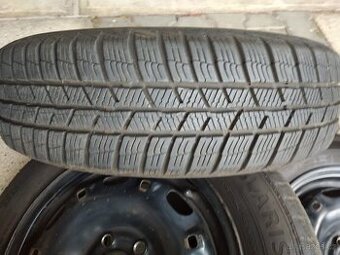 Zimní pneumatiky 165/70 R14 Barum škoda fabia na diskach