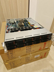 1U Supermicro, 10x 2.5", X10DRW-E, 2x E5-2620 v4, 128 GB RA