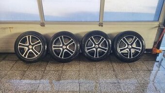 Alu kola R15 5x100 se zimními pneu 185/60