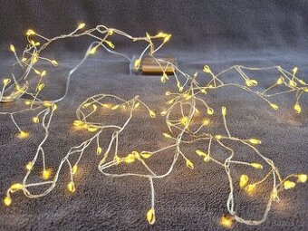 Nano řetěz EMOS ZY2044 100 LED ježek 2,4m - teplá bílá