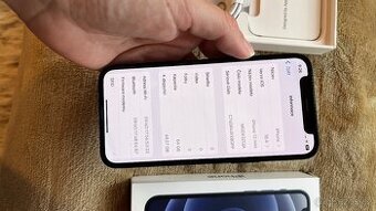 Prodám tmavě modrý iPhone 12mini 64GB - top stav