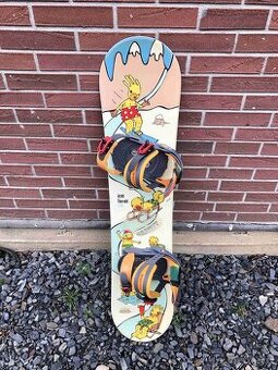 Prodám snowboard Gravity Ice Time Mini 110cm - dětský