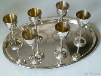 Sada  alpaka pro sběratele, podnos zdarma