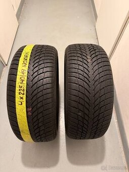 2x 225/40 R19 Zimní pneu NOKIAN SNOWPROOF P