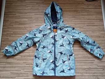 Nová zateplená nepromokavá bunda vel. 110/116