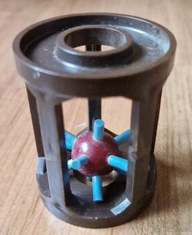 Ježek v kleci (Foglar) 4x + lodička ČERVENÁČKA