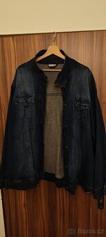 5XL Bunda lehká džínová