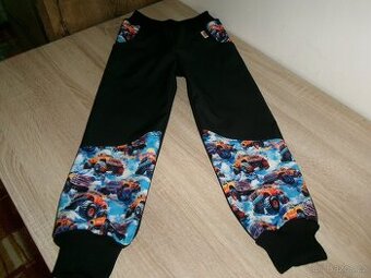 Poslední zimní softshellové kalhoty vel.116-122 více foto